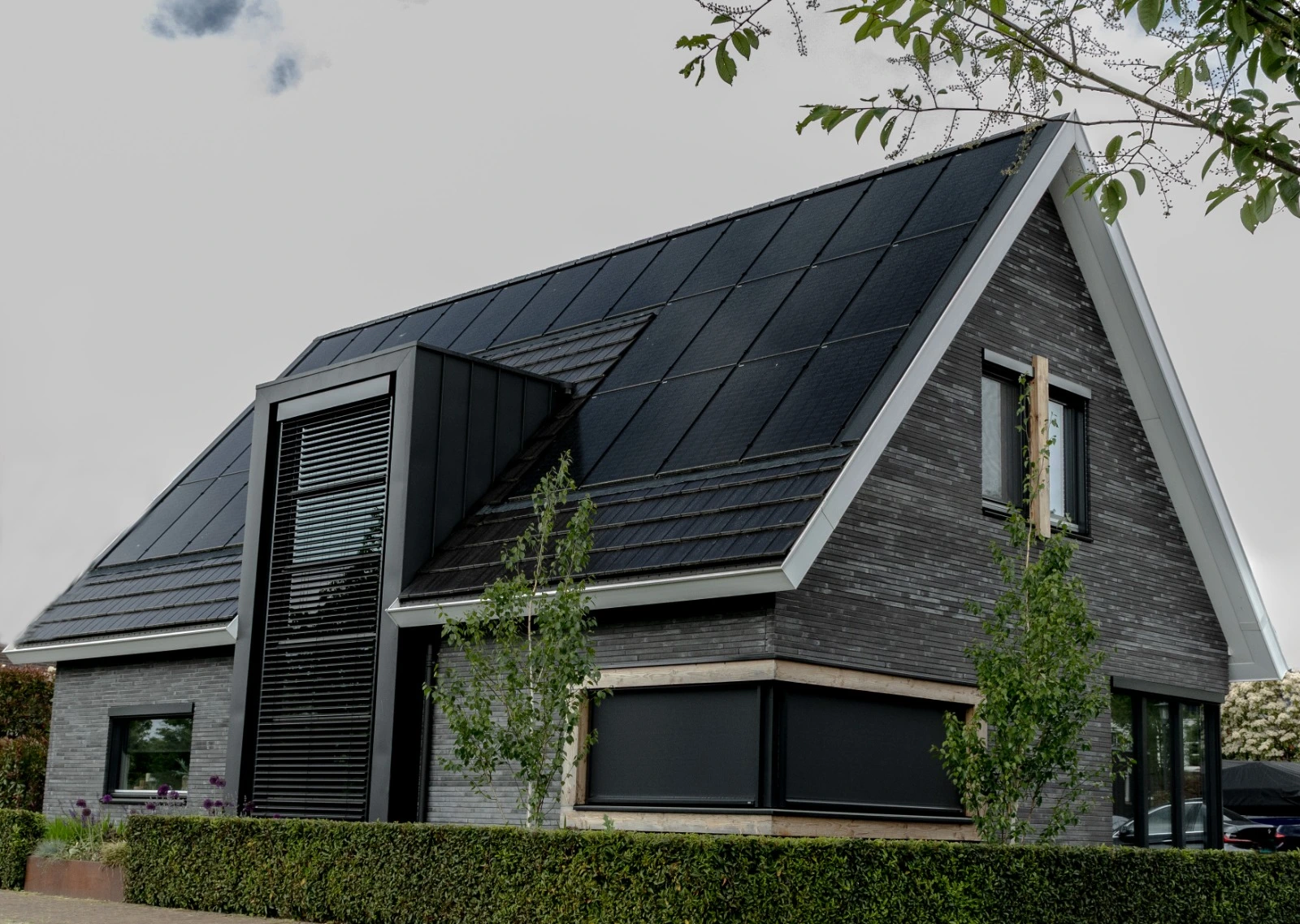 Jaloezieën buiten horizontaal