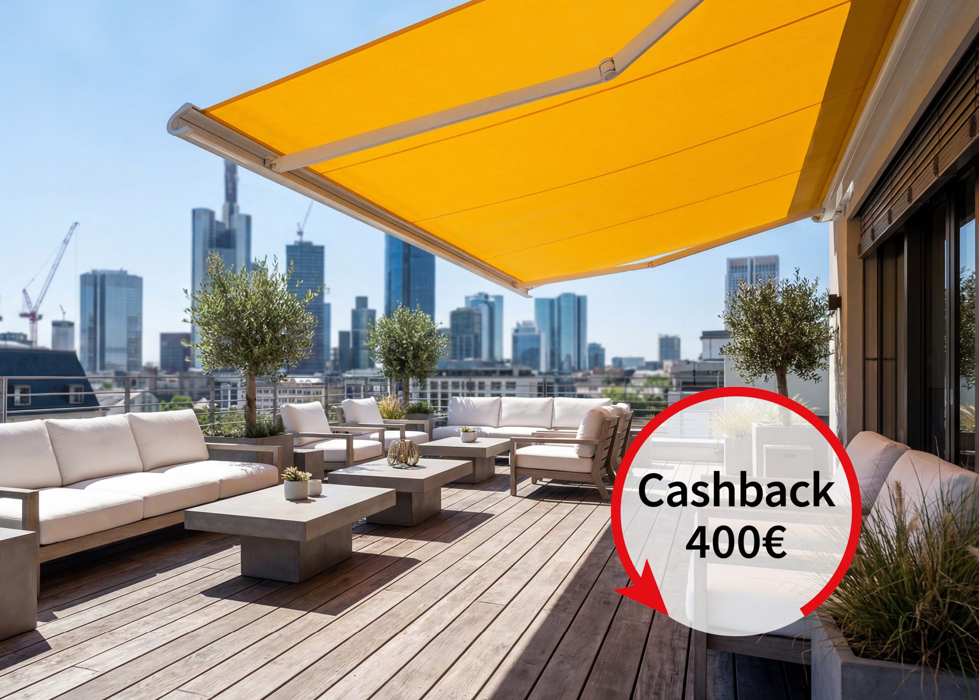 Markilux cashback actie